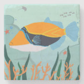 Humuhumunukunukuapua'a Coastal Untersetzer (Vorderseite)