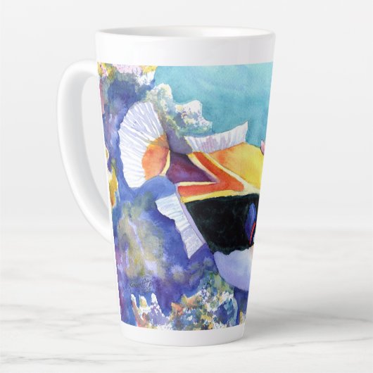 Humuhumunukunukuapuaa Fish Milchtasse (Linke Ecke)