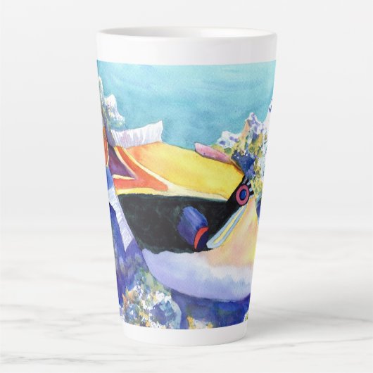 Humuhumunukunukuapuaa Fish Milchtasse (Vorderseite)