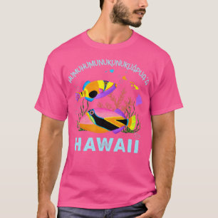 Humuhumunukunukuapuaa Hawaiian Tropical Fish T-Shirt