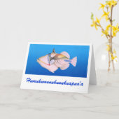 Humuhumunukunukuapua'a Karte (Gelbe Blume)