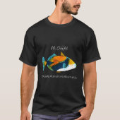 Humuhumunukunukuapua'A Olelo Hawaiian Reef Trigger T-Shirt (Vorderseite)