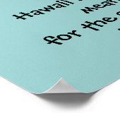 Humuhumunukunukuapua'a Poster (Ecke)