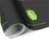 Humulus Lupulus: der Blütenzapfen des Hopfens! Geschenkpapier (Rolleneckpunkt)