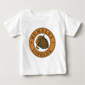 Humulus lupulus hop for craft baby t-shirt (Vorderseite)