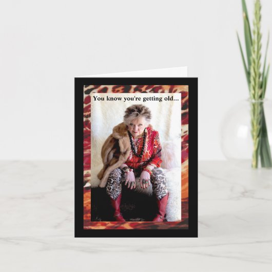 Humurer Geburtsdatum von Penny Karte (Vorderseite)