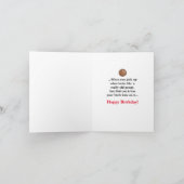 Humurer Geburtsdatum von Penny Karte (Innenseite)