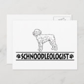 Humurer Schnoodle Postkarte (Vorne/Hinten)