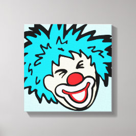 Humus clown Grafik-Leinwand-Wrapper Leinwanddruck
