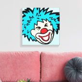 Humus clown Grafik-Leinwand-Wrapper Leinwanddruck (Insitu (Wohnzimmer))