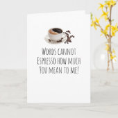 Humus Geburtstag, Jahrestag, Kartenkaffee Karte (Gelbe Blume)