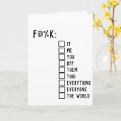 Humus Grüße Karte (Gelbe Blume)