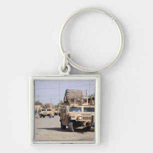 Humvees Führungssicherheit während einer Schlüsselanhänger