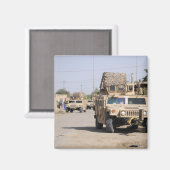 Humvees Verhaltenssicherheit während einer Patroui Magnet (Vorderseite/Rückseite)