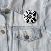 Hunab Ku-Black und White Button (Beispiel)