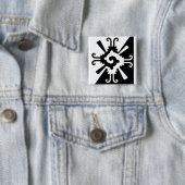 Hunab Ku-Black und White Button (Beispiel)