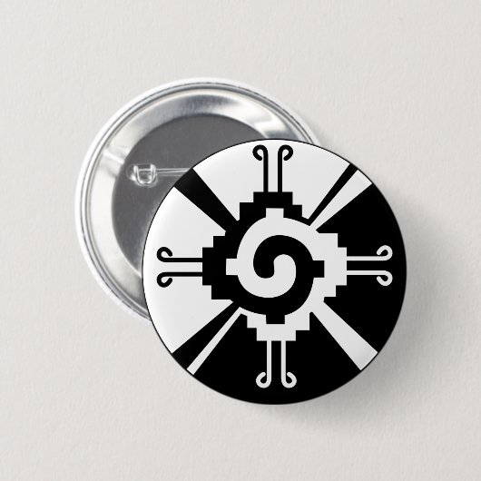 Hunab Ku Button (Vorne & Hinten)