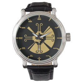 Hunab Ku - Maya-Ziffern Armbanduhr