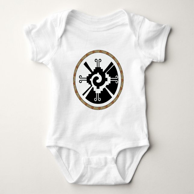 Hunab Ku - Mayagottheit Baby Strampler (Vorderseite)