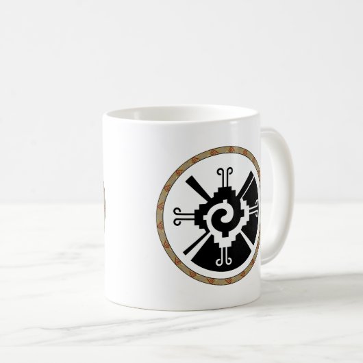 Hunab Ku - Mayagottheit Kaffeetasse (VorderseiteRechts)
