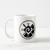 Hunab Ku - Mayagottheit Kaffeetasse (Links)