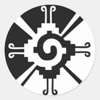 Hunab Ku - Mayan Galactic Butterfly - Aufkleber