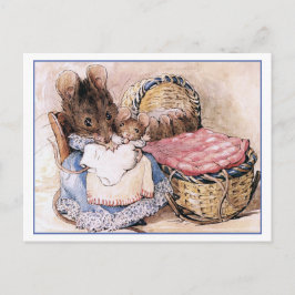 Hunca Munca und ihre Babys von Beatrix Potter Postkarte