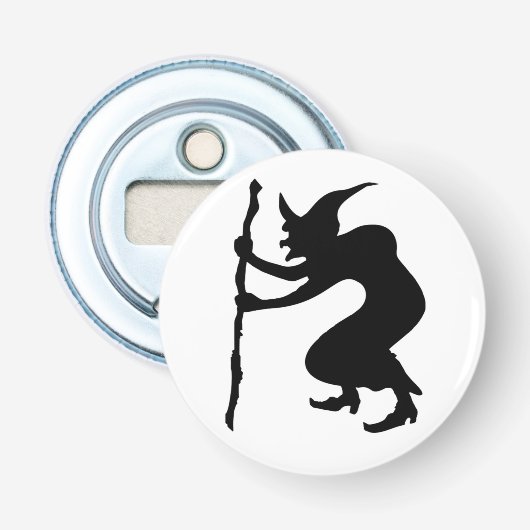 HUNCHBACK HALLOWEEN WITCH FLASCHENÖFFNER (Vorderseite)