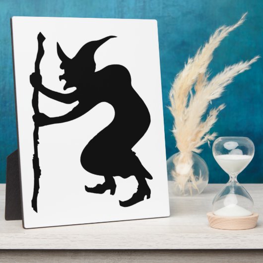 HUNCHBACK HALLOWEEN WITCH FOTOPLATTE (Seite)