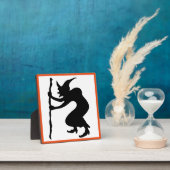 HUNCHBACK HALLOWEEN WITCH FOTOPLATTE (InSitu)