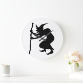 HUNCHBACK HALLOWEEN WITCH GROßE WANDUHR (Zuhause)