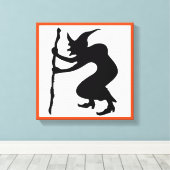 HUNCHBACK HALLOWEEN WITCH LEINWANDDRUCK (Insitu (Holzboden))