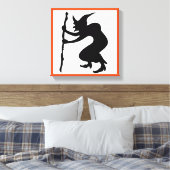 HUNCHBACK HALLOWEEN WITCH LEINWANDDRUCK (Insitu (Schlafzimmer))