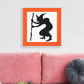 HUNCHBACK HALLOWEEN WITCH LEINWANDDRUCK (Insitu (Wohnzimmer))