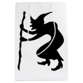 HUNCHBACK HALLOWEEN WITCH MITTLERE GESCHENKTÜTE (Vorderseite)