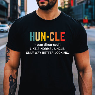 Huncle Definition Vatertag-Funny Uncle Vintage T-Shirt