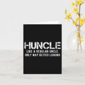 Huncle wie ein normaler Onkel nur viel besser auss Karte (Gelbe Blume)