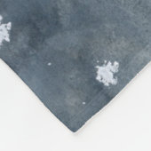 Hund 100 schwarzes Labrador Fleecedecke (Ecke)