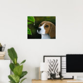 Hund 116 Beagle Poster (Heimbüro)