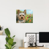 Hund 117 Yorkshire Poster (Heimbüro)