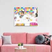 Hund 121 Chihuahua Leinwanddruck (Insitu (Wohnzimmer))