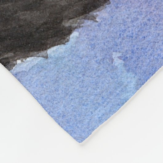 Hund 125 Berner Berg Fleecedecke (Ecke)