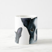 Hund 128 Boston Terrier Kaffeetasse (Mittel)