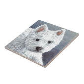 Hund 137 Weißwestie Fliese (Seite)