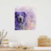 Hund 140 Golden Retriever Poster (Küche)