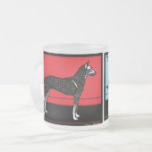 Hund (1917) Julie de Graag Mattglastasse (Vorderseite Links)