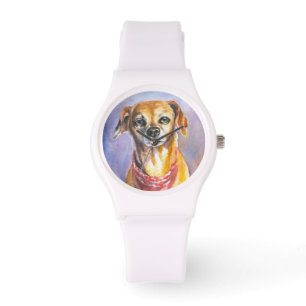 Hund 2 armbanduhr