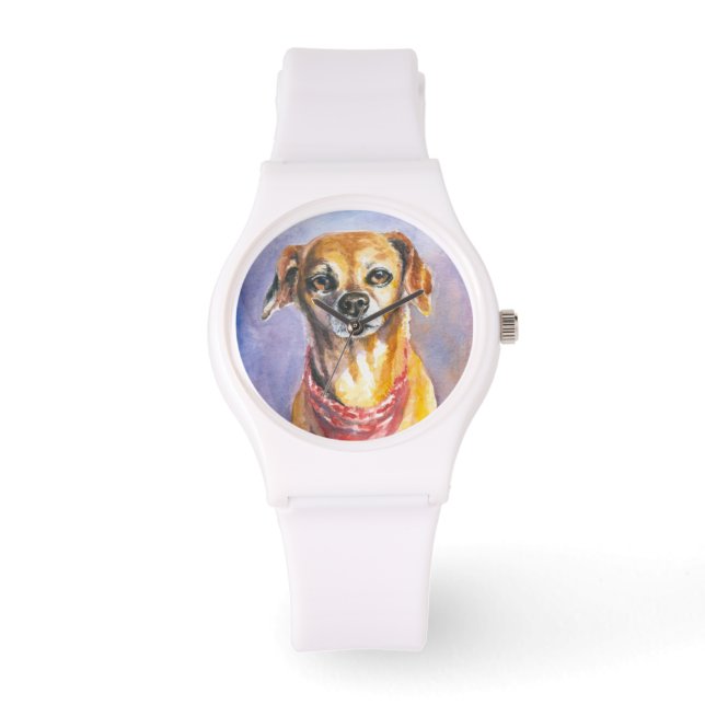 Hund 2 armbanduhr (Vorderseite)