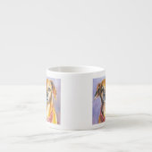 Hund 2 espressotasse (Vorderseite)