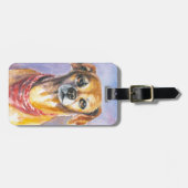 Hund 2 gepäckanhänger (Vorderseite horizontal)